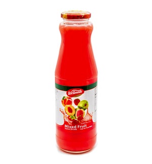 Cocktail Wellmade Juice in glass 1 L x 6